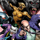 Detail from the cover of Justice League #5.